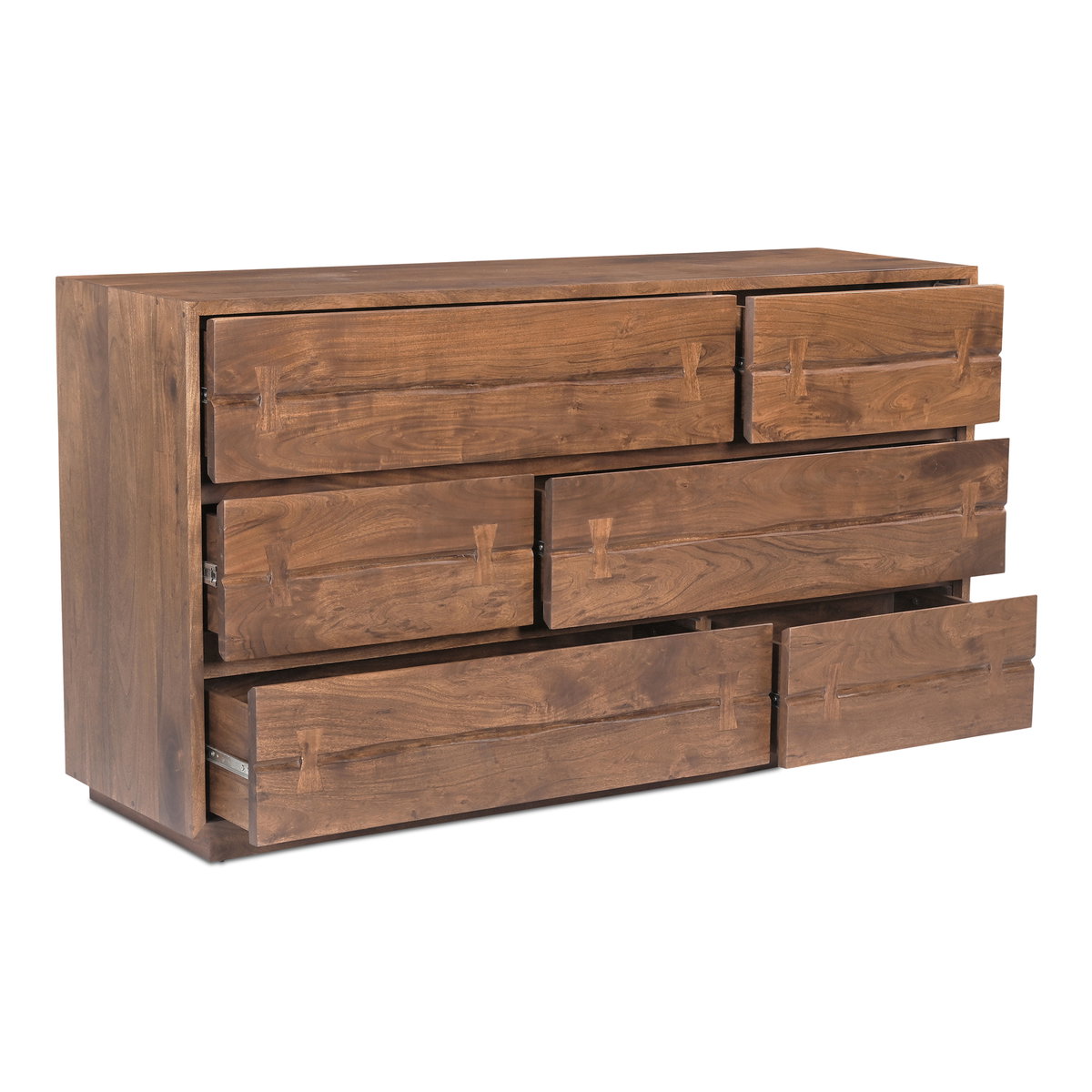 Madagascar Dresser, by Moe's Home, 68" width x 36.5" height x 18" depth View 2