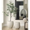 Rustic Ridge Off-White Outdoor Planter, by Uttermost, 13.5" width x 16.37" height x 13.5" depth thumbnail 4