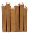 Shagreen Books  Set Of 12  Tawny Brown, by Sarreid, 1" length x 5" height thumbnail 10
