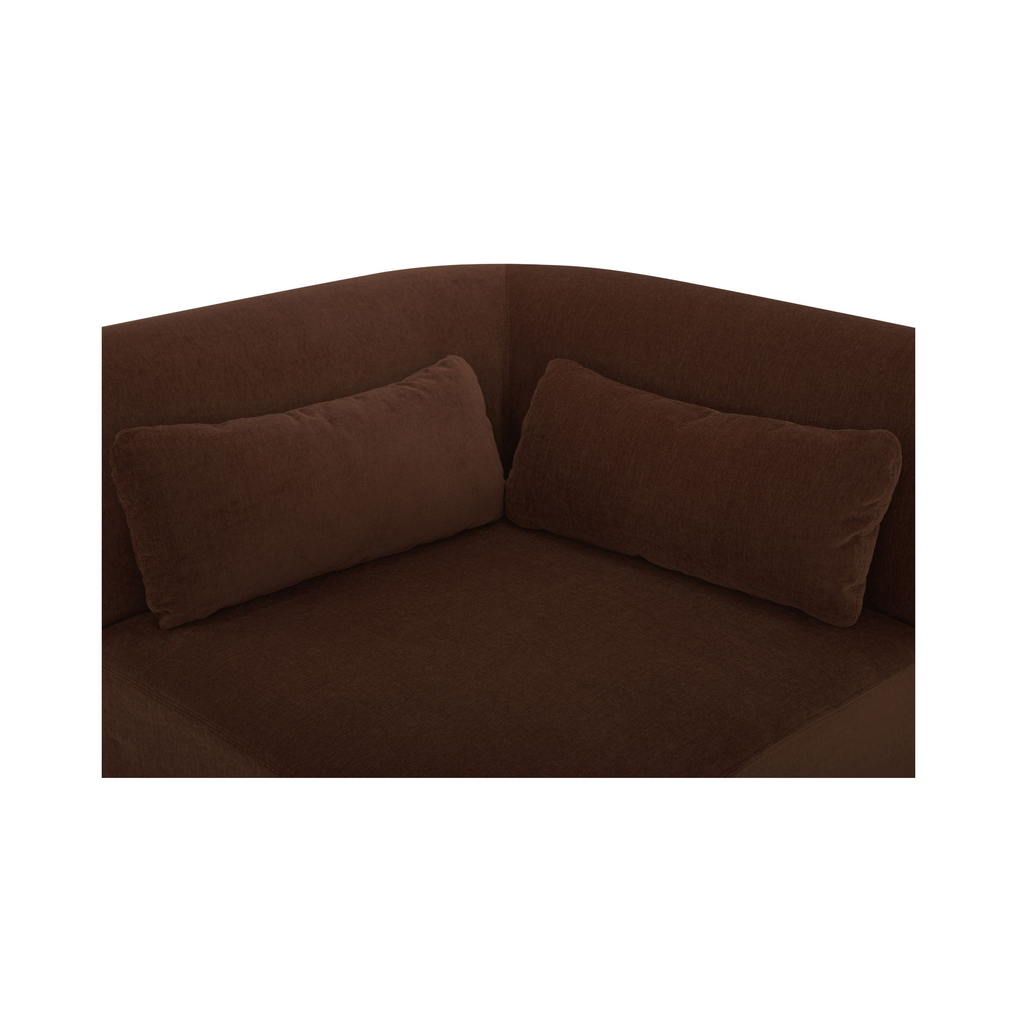Amelia Corner Chair Chestnut large image 