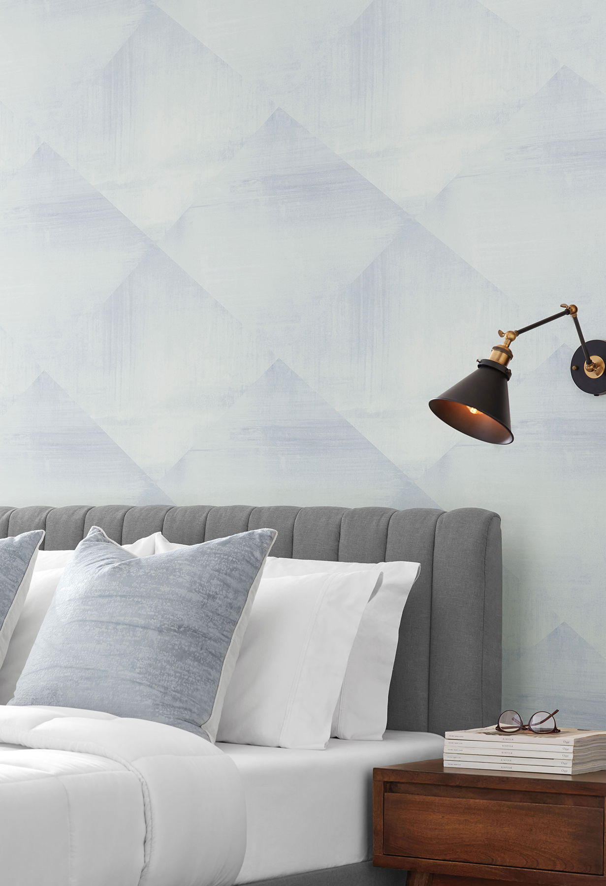 In Clay Blue Wallpaper large image 