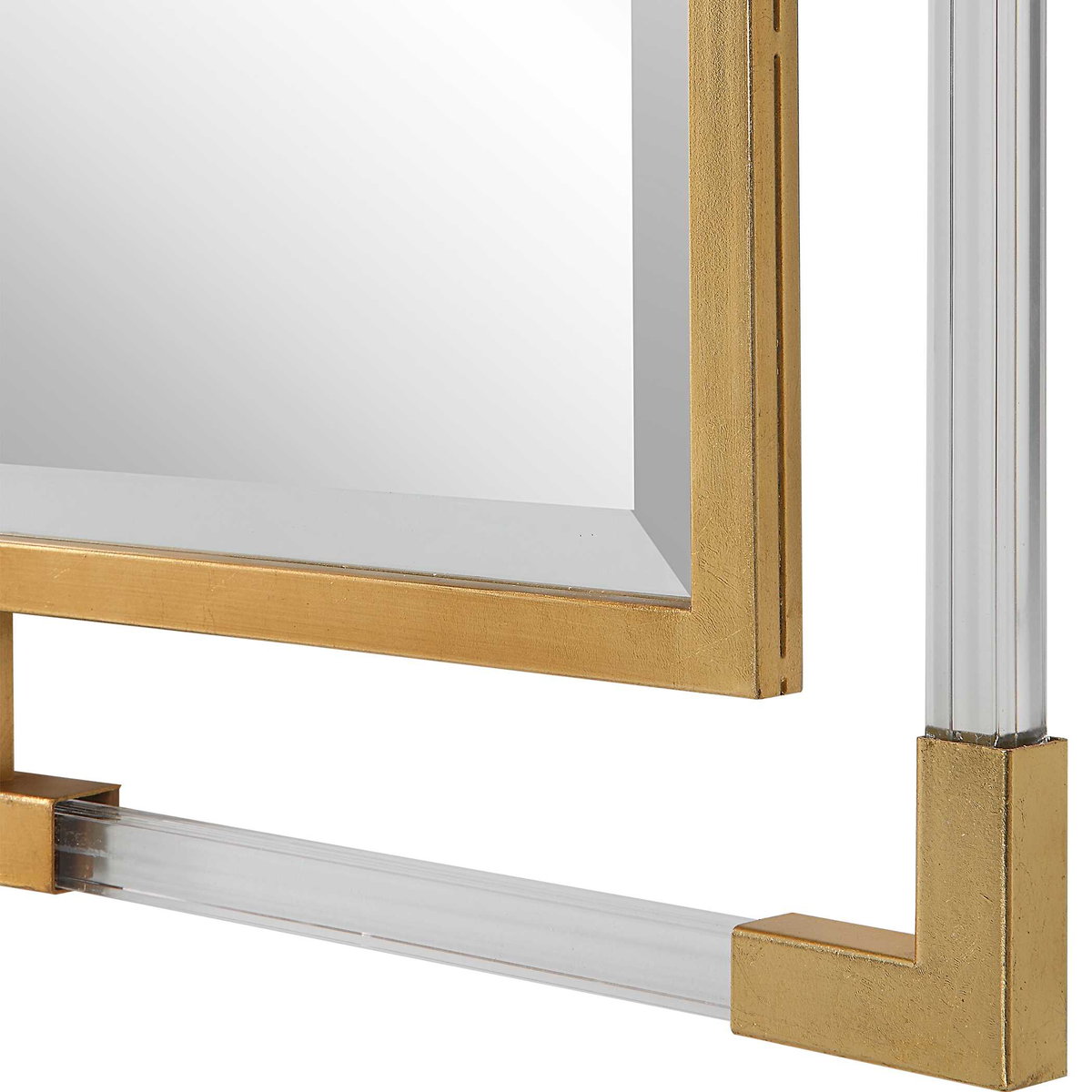 Balkan Gold Tall Mirror, by Uttermost, 2'3.5" width x 6'3" height x 1.12" depth View 6