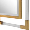 Balkan Gold Tall Mirror, by Uttermost, 2'3.5" width x 6'3" height x 1.12" depth thumbnail 6