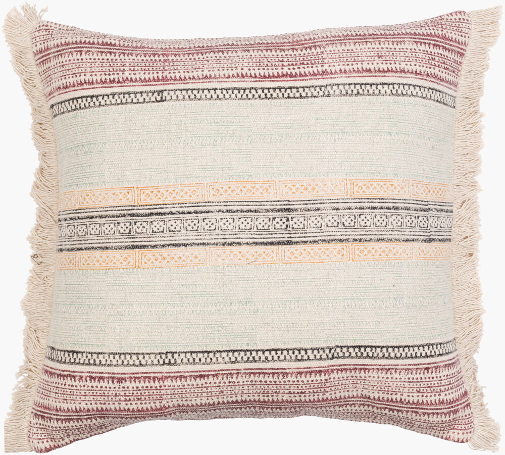 Zendaya Accent Pillow, Decorative Pillow by Surya, 22" length x 22" width