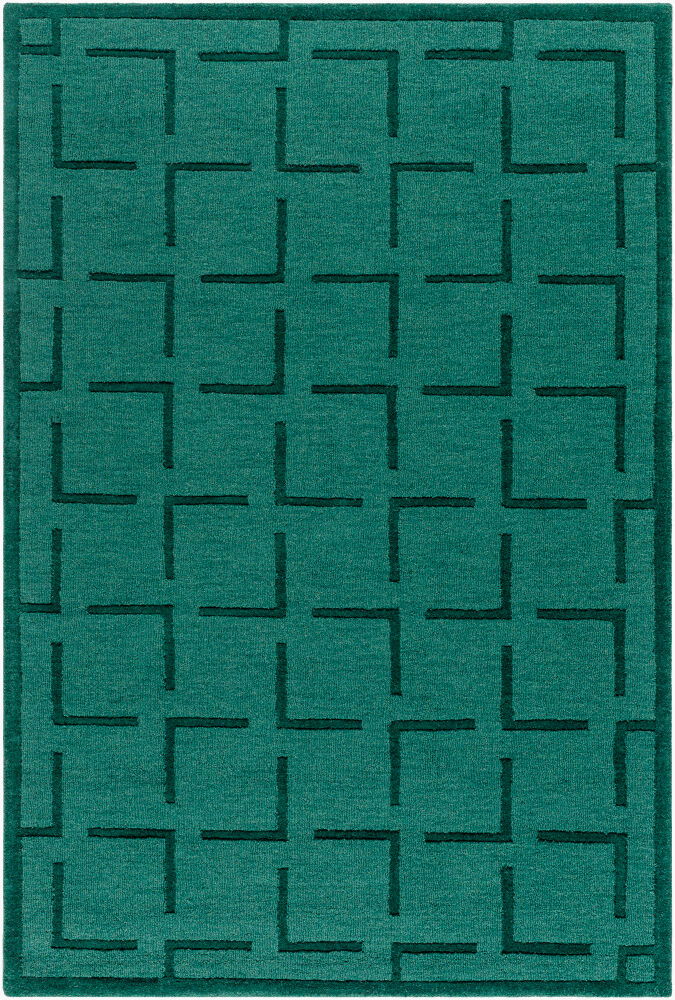 Mystique Handmade Rug, by Surya, 1'6" length x 1'6" width