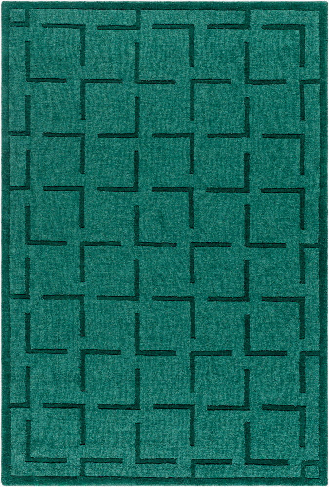 Mystique Handmade Rug, by Surya, 1'6" length x 1'6" width