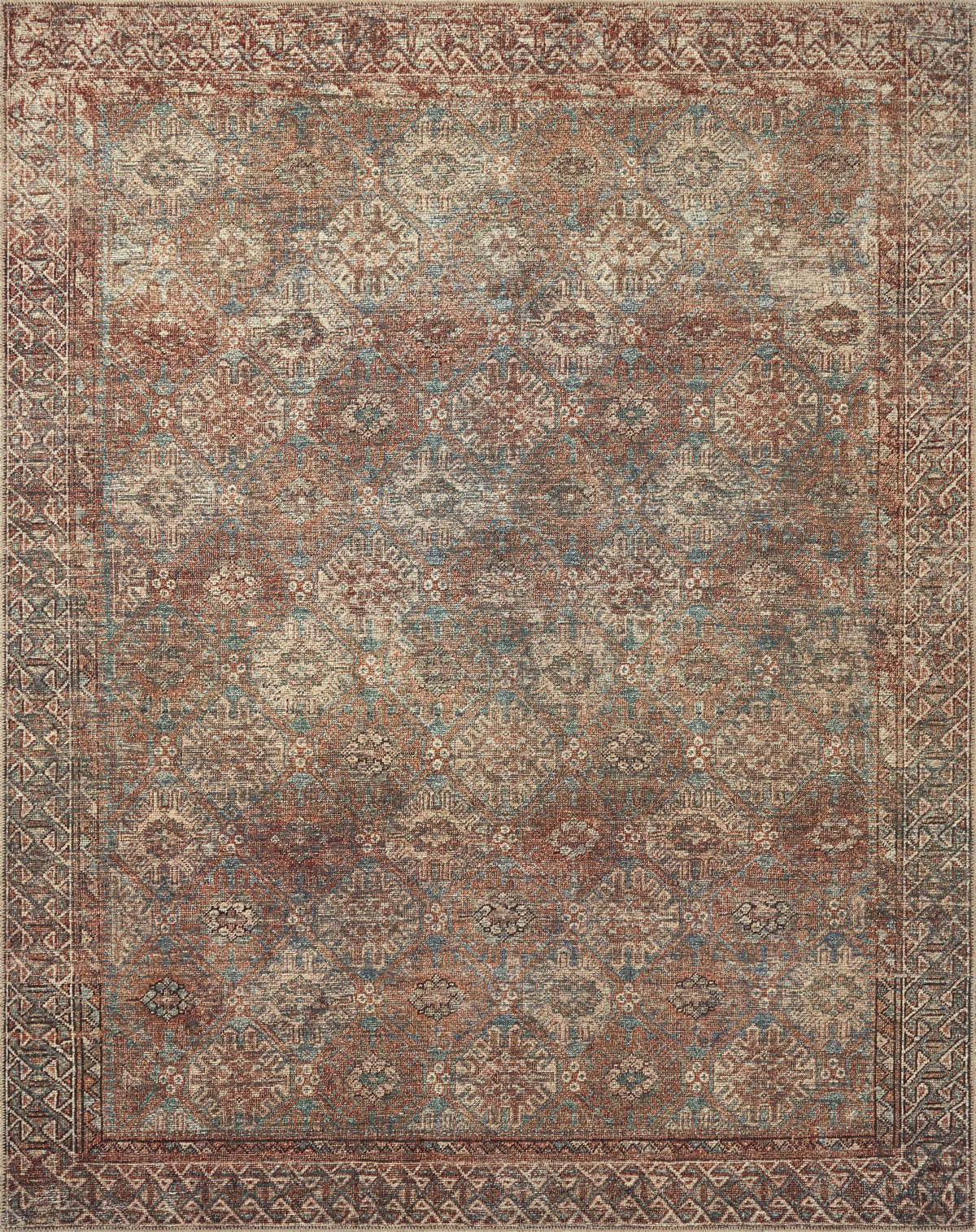 Amber Lewis x Loloi Billie Rug, 1'6" length x 1'6" width View 1