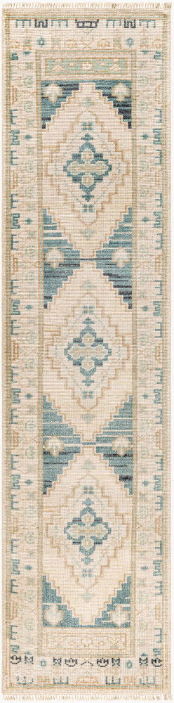 Anadolu Handmade Rug, by Surya, 10' length x 2'6" width