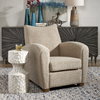 Teddy Latte Accent Chair, by Uttermost, 32" width x 35" height x 34" depth thumbnail 2