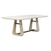 Circa Concrete Outdoor Dining Table, Outdoor Table by Uttermost, 7'3" width x 2'6" height x 3'6" depth thumbnail 4