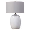 Winterscape White Glaze Table Lamp thumbnail 7