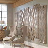Tahira Geometric Argyle Pattern Wall Mirror, by Uttermost, 24" width x 72" height x 1.75" depth thumbnail 2
