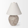 Marvin Taupe Ceramic Table Lamp thumbnail 3