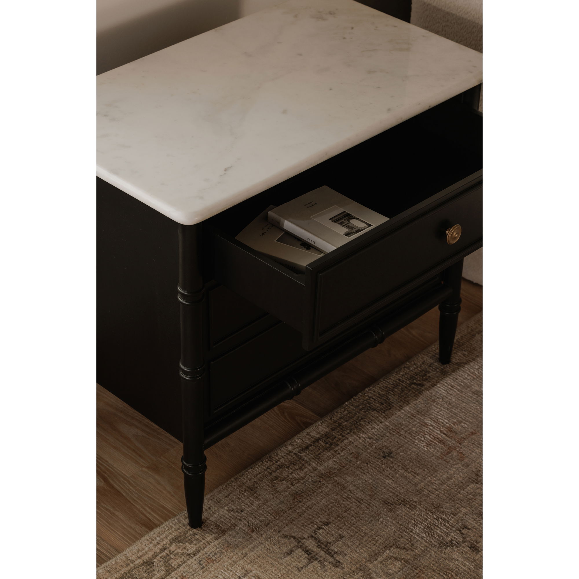 Eleanor Nightstand Black large image 