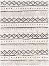 Deluxe Shag Machine Woven Rug, by Surya, 1'3.75" length x 1'3.75" width thumbnail