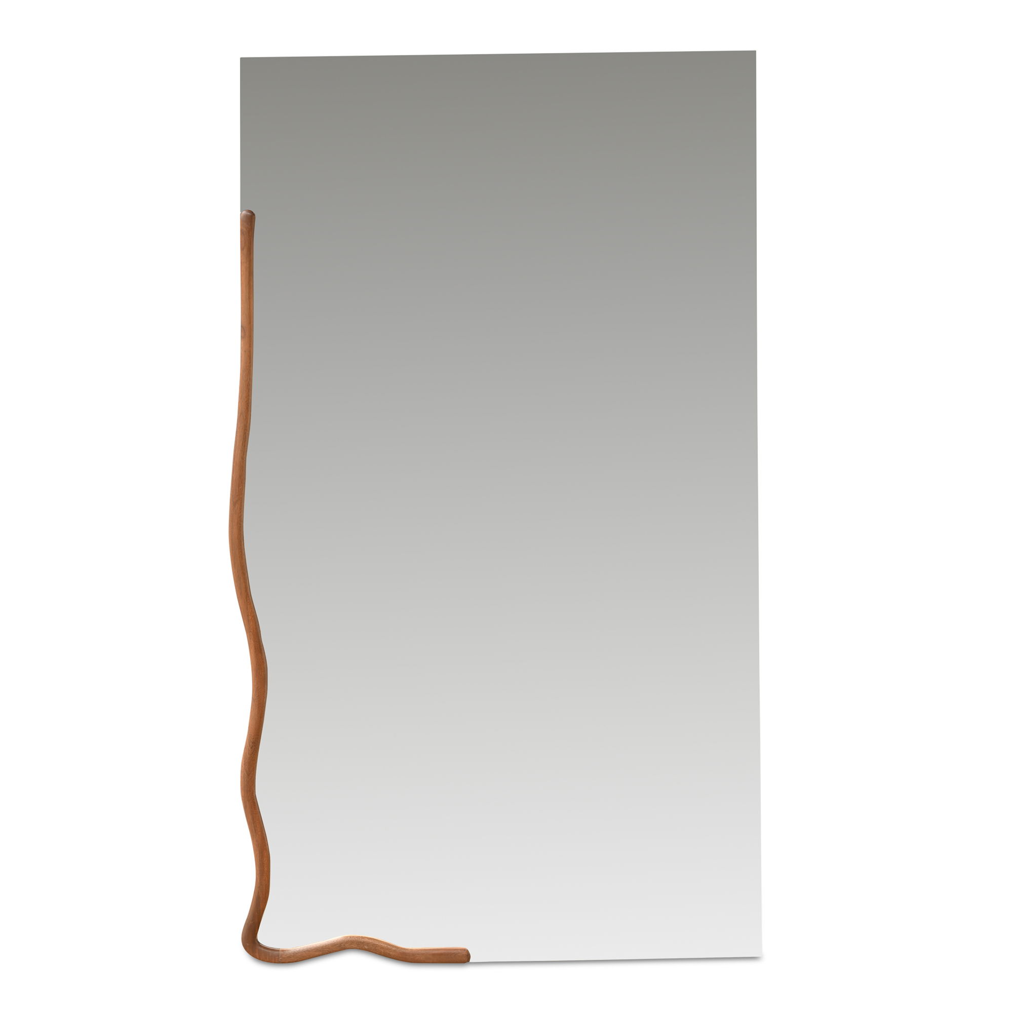 Leni Large Mirror Brown, by Moe's Home, 35" width x 60" height x 1.5" depth View 1