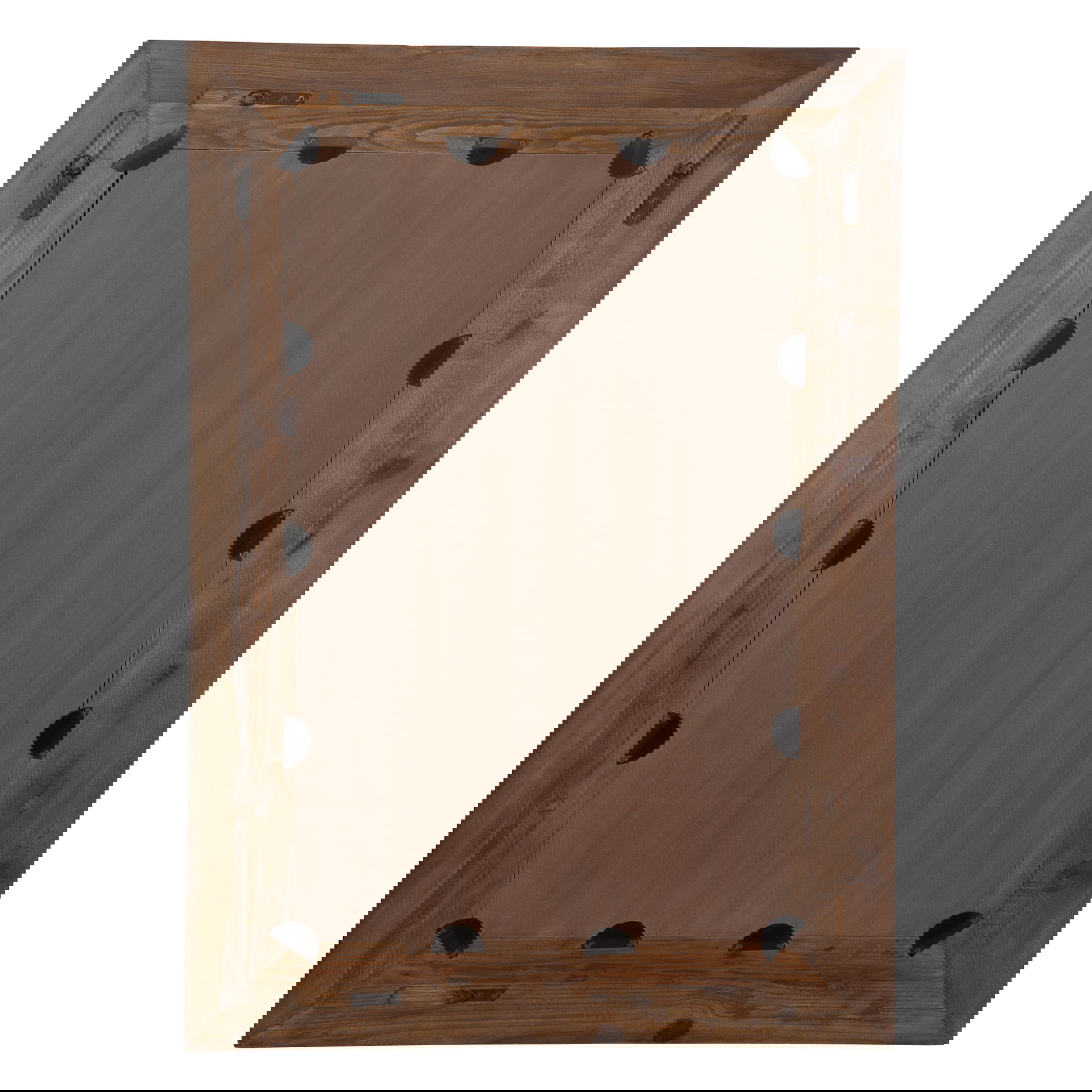 Rennick Large Reclaimed Pine Mirror large image 