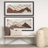 Jack 22x22 Brown Linen Square Decorative Pillow Cover, by Mercana, 22" length x 22" width x 0.2" height thumbnail 2