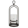 Shepherd Bronze Candleholder, Candles & Candle Holder by Uttermost, 6" width x 15.25" height x 5.5" depth thumbnail 1