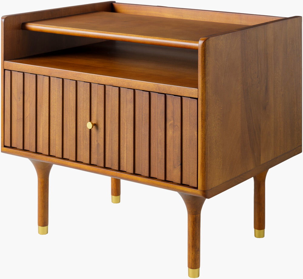 Madri Nightstand, by Surya, 23" width x 21" height