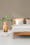 Tan Paperweave Tan Metallic Wallpaper thumbnail 1