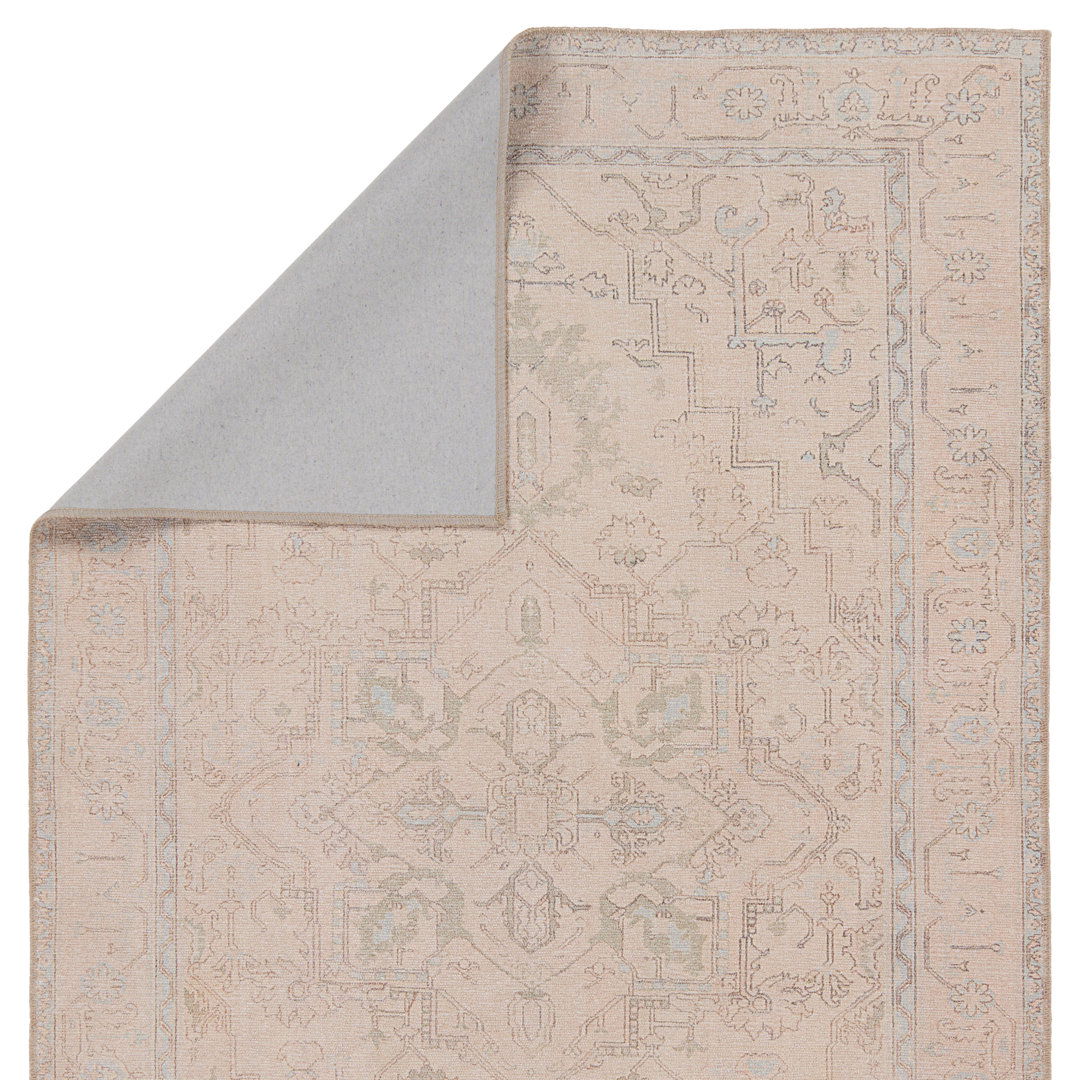 Jaipur Living Edern CEN01 Handknotted Stripes Black Area Rug (9'x12') large image 