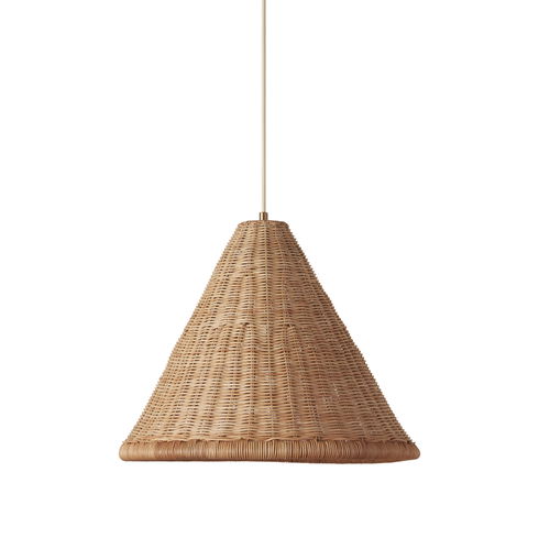 Kasbah Rattan Tall Pendant