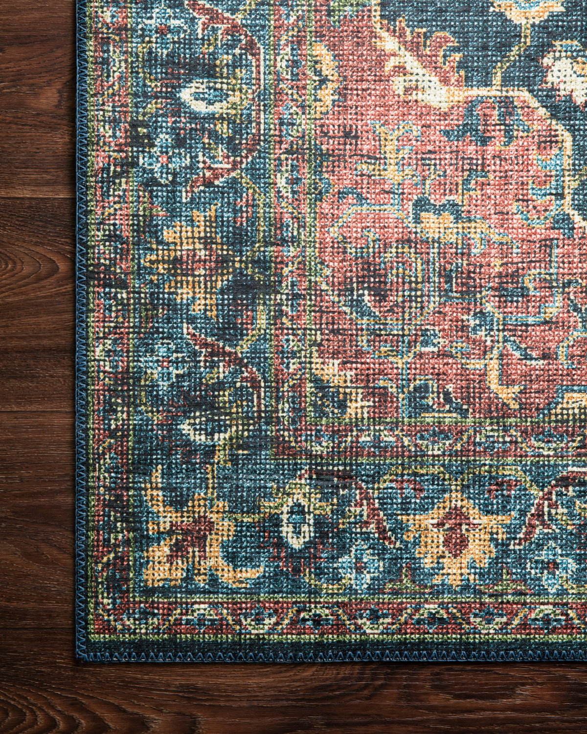 Loloi Skye Rug, 1'6" length x 1'6" width View 6
