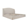 Weston Queen Storage Bed Cream, by Moe's Home, 5'4.17" width x 4'2" height x 7'4.58" depth thumbnail 2