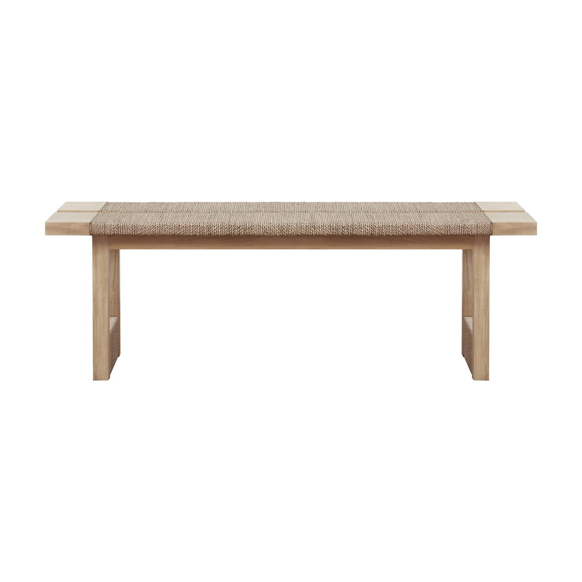 Textura Bench, Benche by Woven, 54" width x 18" height x 20" depth View 1