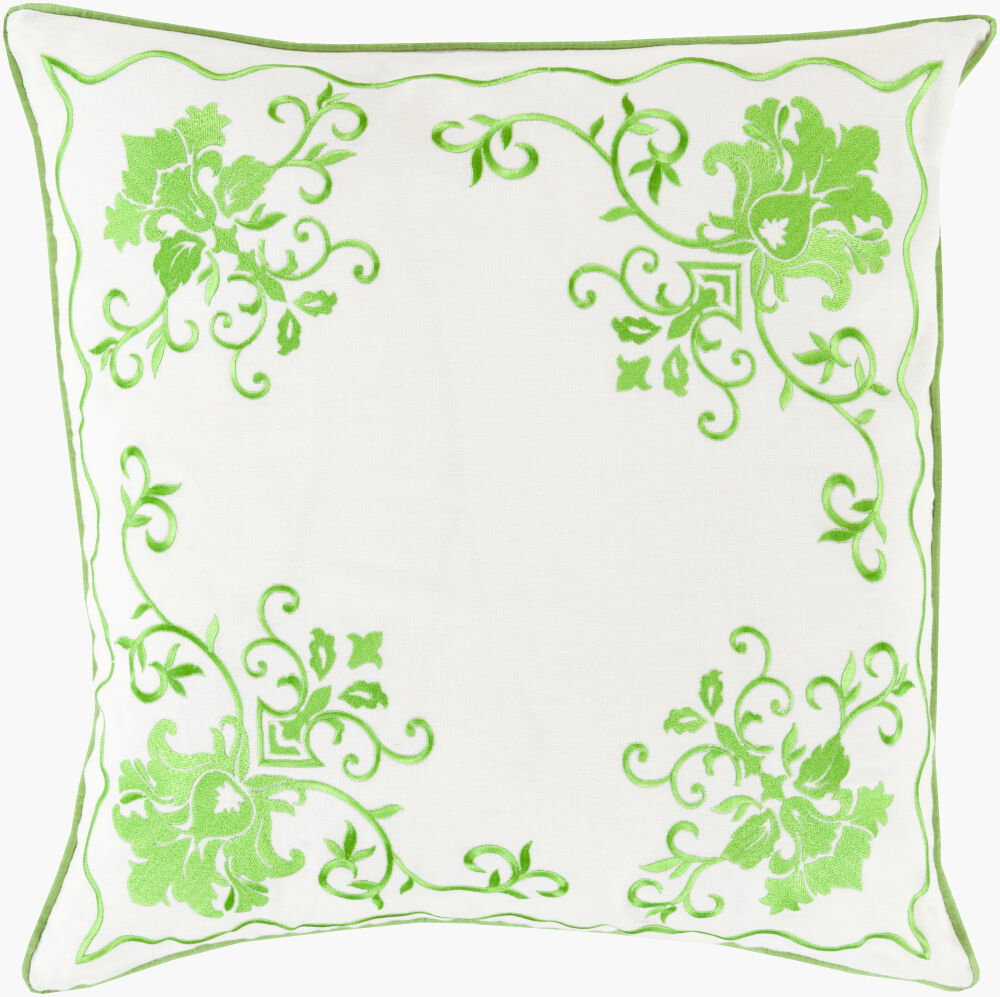 Eloise Accent Pillow, Decorative Pillow by Surya, 18" length x 18" width