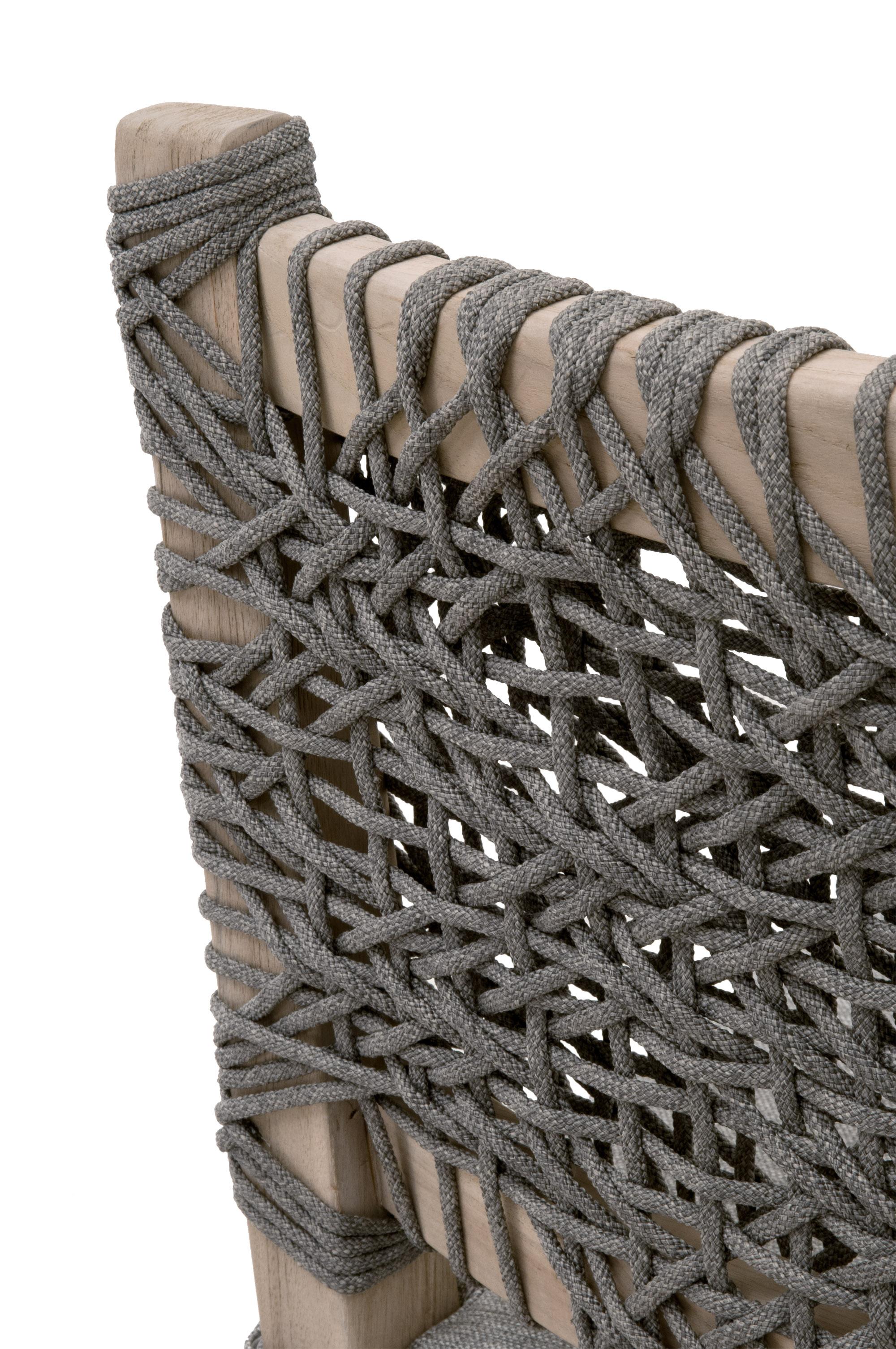 Costa Outdoor Counter Stool, Dining Chair by Essentials for Living, 18.5" width x 40" height x 21.25" depth View 7