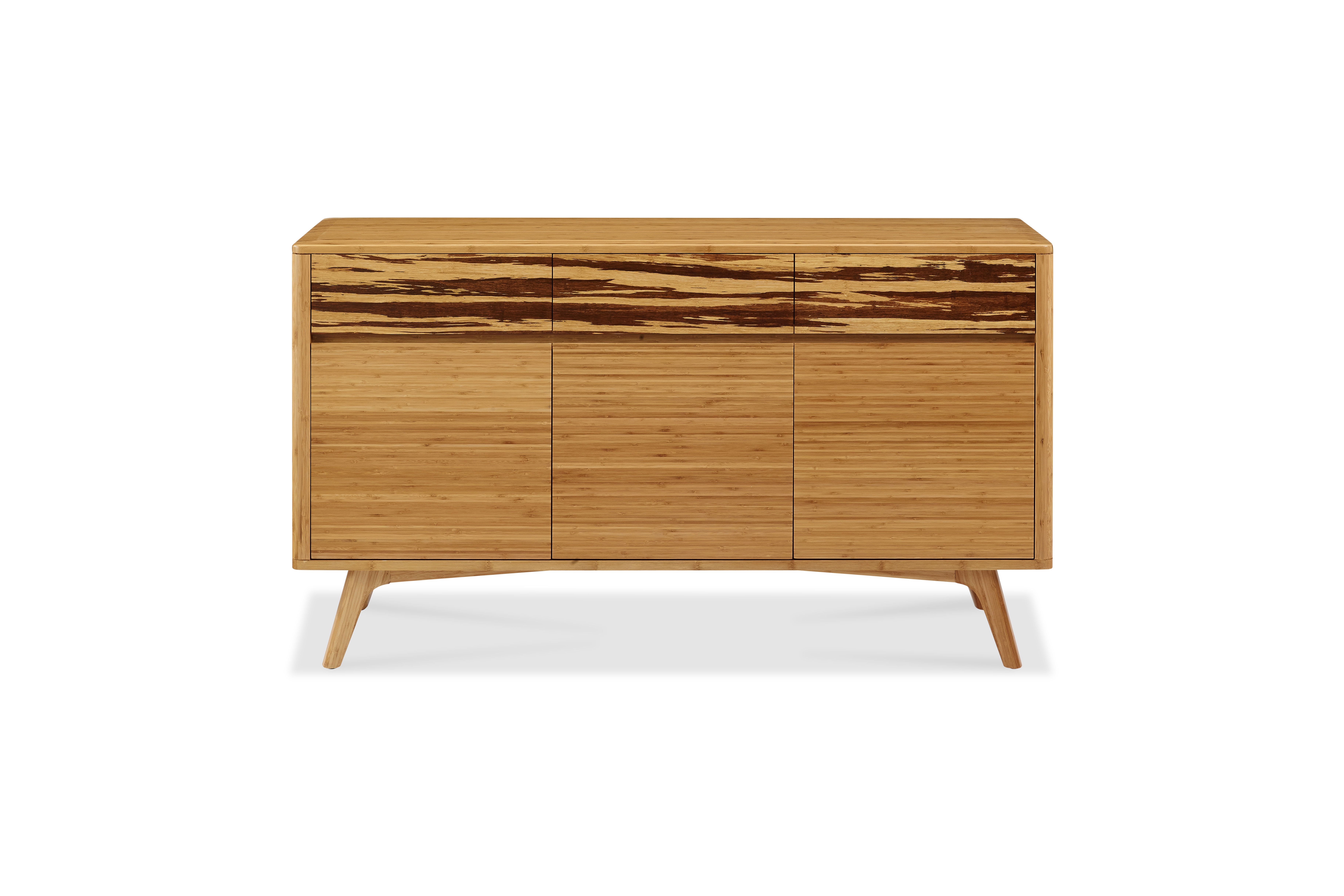 Azara Sideboard, Caramelized, Sideboards & Buffet by Greenington, 18" length x 57" width x 32" height View 1