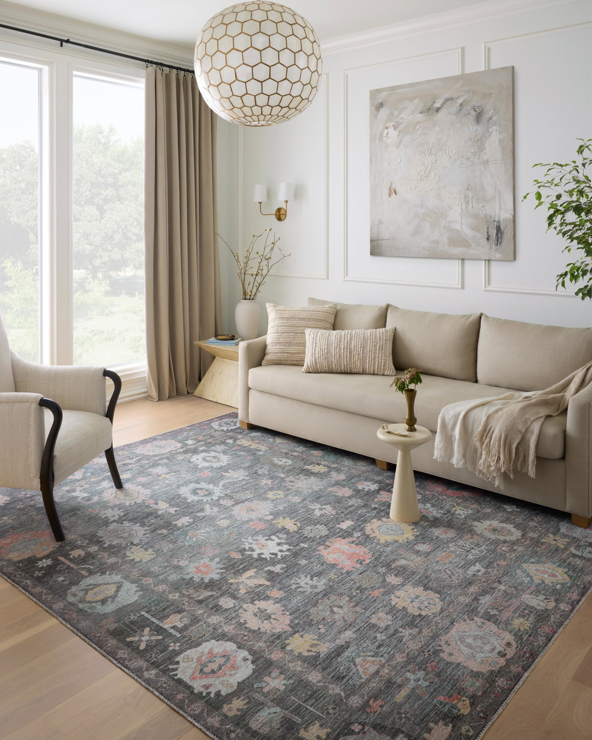 Loloi Elysium Rug, 2'6" length x 7'6" width View 2