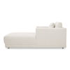 Bryn Chaise Oyster, Chaise Lounges & Daybed by Moe's Home, 39.5" width x 31.5" height x 77" depth thumbnail 3
