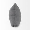Ramone 20 x 20 Black and White Fabric Decorative Pillow Cover thumbnail 2