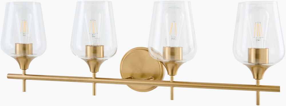 Yueva Wall Sconce, by Surya, 7" length x 30" width x 10" height