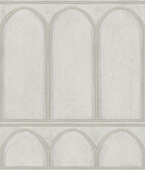 Arches Grey & Pearl Wallpaper
