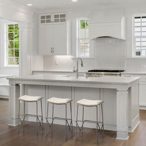 Katniss 26" Total Height Cream Fabric Seat Gold Metal Frame Counter Stool