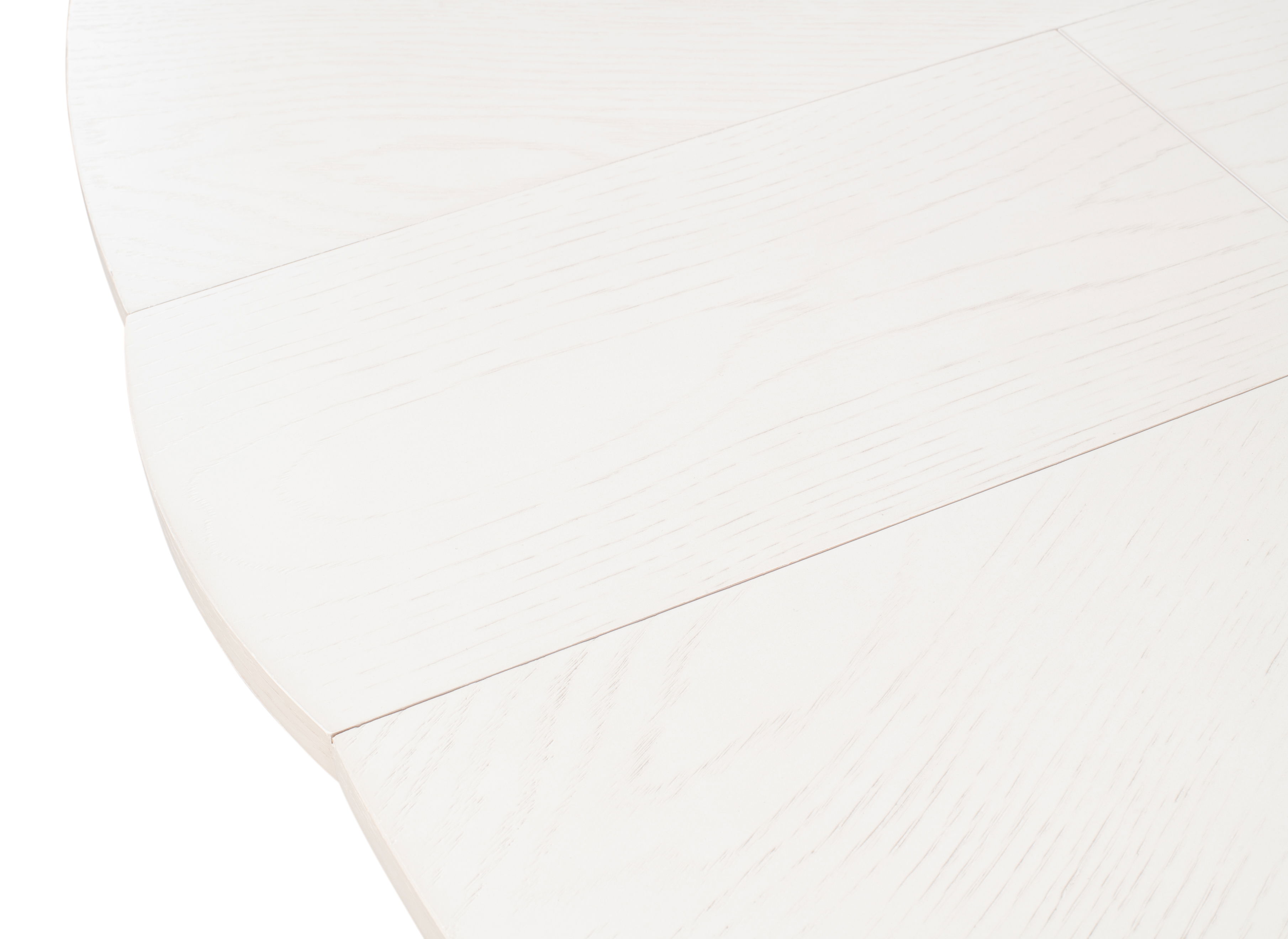 Tower Jupe Dining Table,Med,Working Wht, by Sarreid, 55" length x 55" width x 30" height View 5