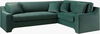 Purcel Sectional, Sectional Sofa by Surya, 75" width x 35" height thumbnail
