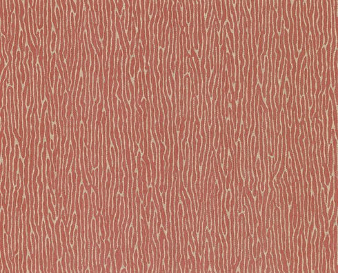 Vertical Weave Red Wallpaper