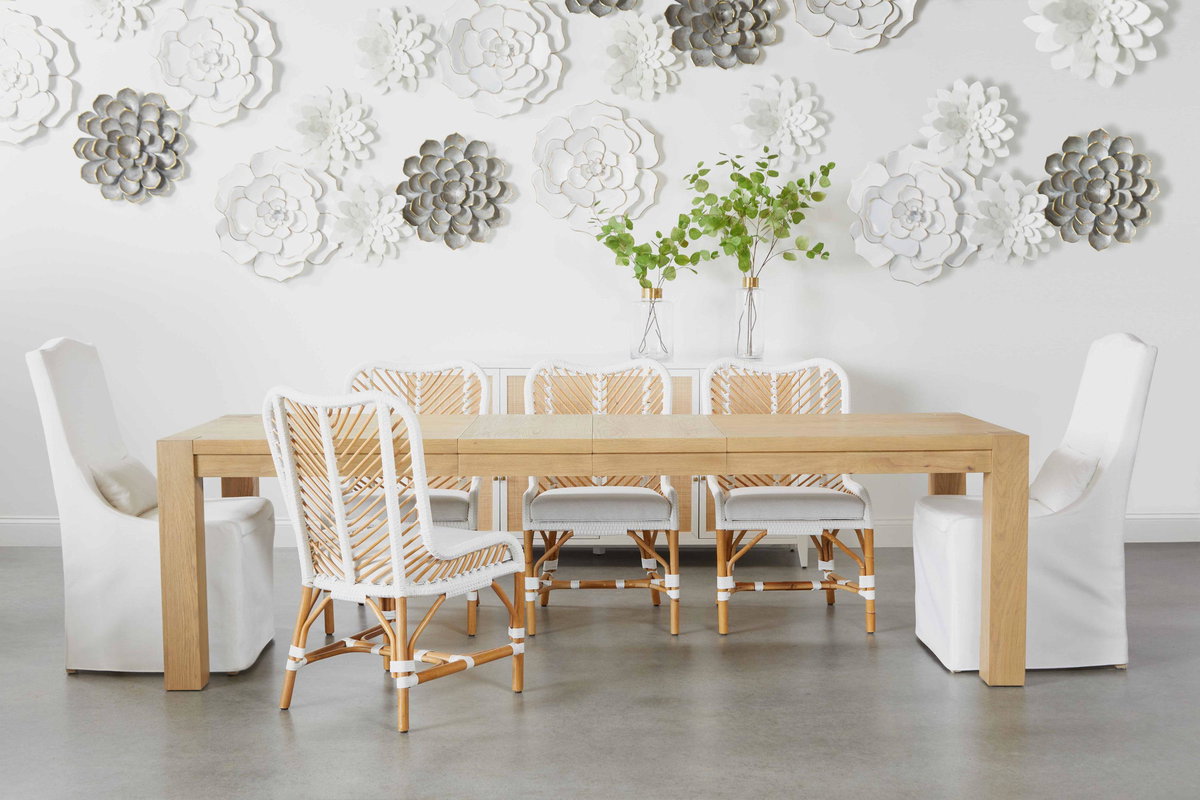 Colette Slipcover Dining Chair, Set of 2, by Essentials for Living, 23" width x 41" height x 27" depth View 10