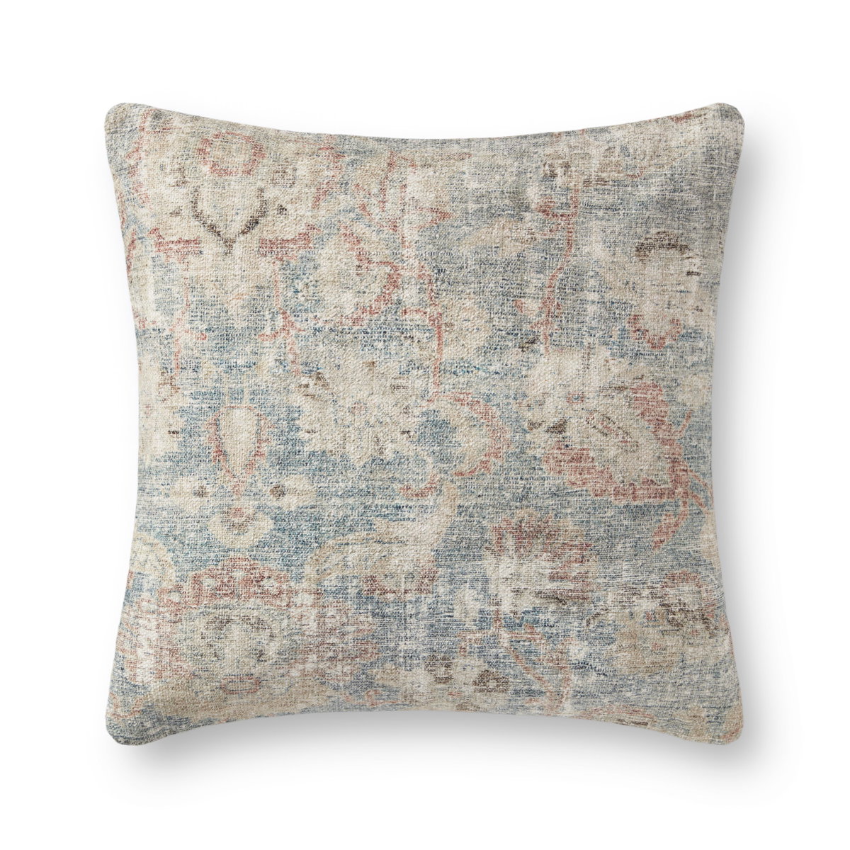 Amber Lewis x Loloi No Name Pillow, Decorative Pillow, 22" length x 22" width View 1