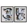 Winterland Abstract Prints Set/2, Painting by Uttermost, 30.75" width x 38.75" height x 2" depth thumbnail 1
