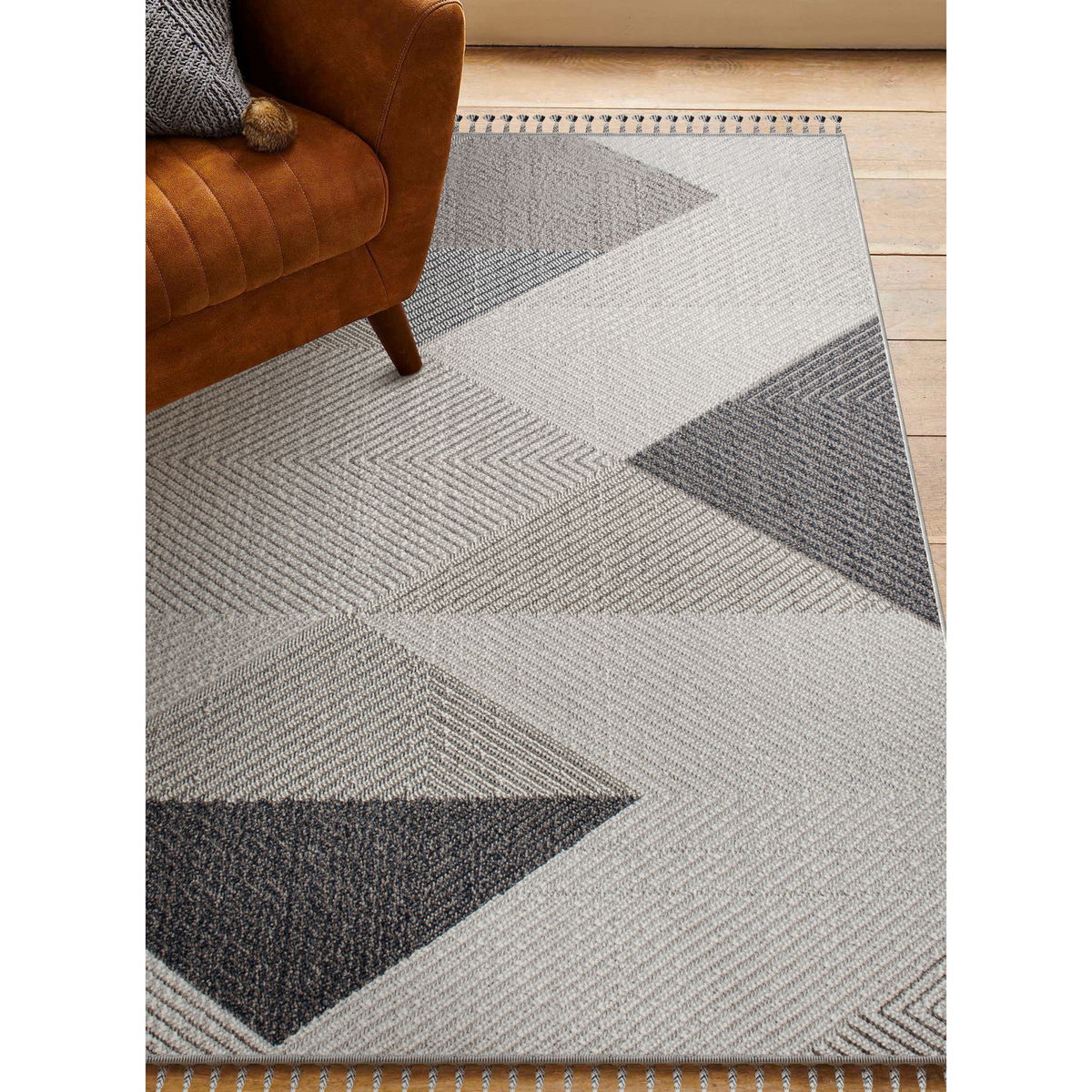 Ambrose Indoor Rug, by Renwil, 5'3" width x 7'3" height View 5