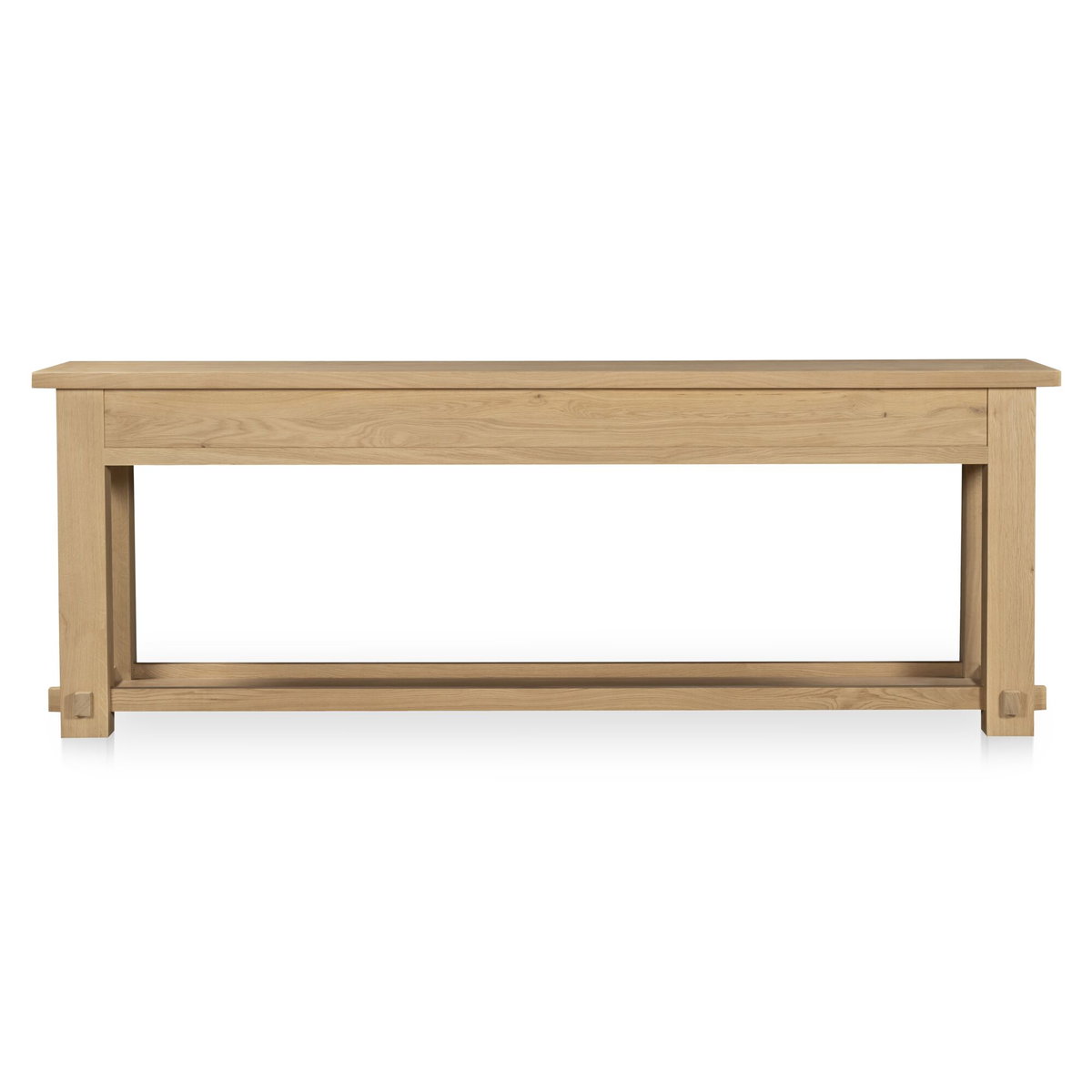 Morey Console Table Natural, by Moe's Home, 86" width x 31" height x 22" depth View 3