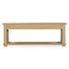 Morey Console Table Natural, by Moe's Home, 86" width x 31" height x 22" depth thumbnail 3
