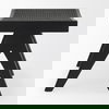 Arvin  Black Wooden Stool thumbnail 3