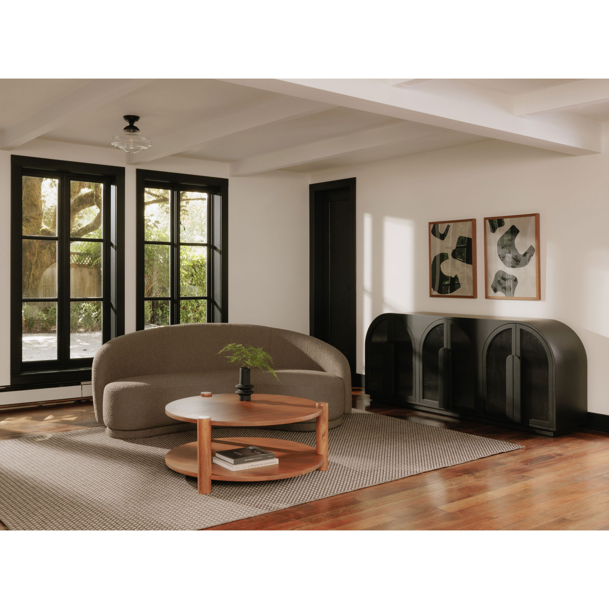 Excelsior Sofa Warm Taupe large image 